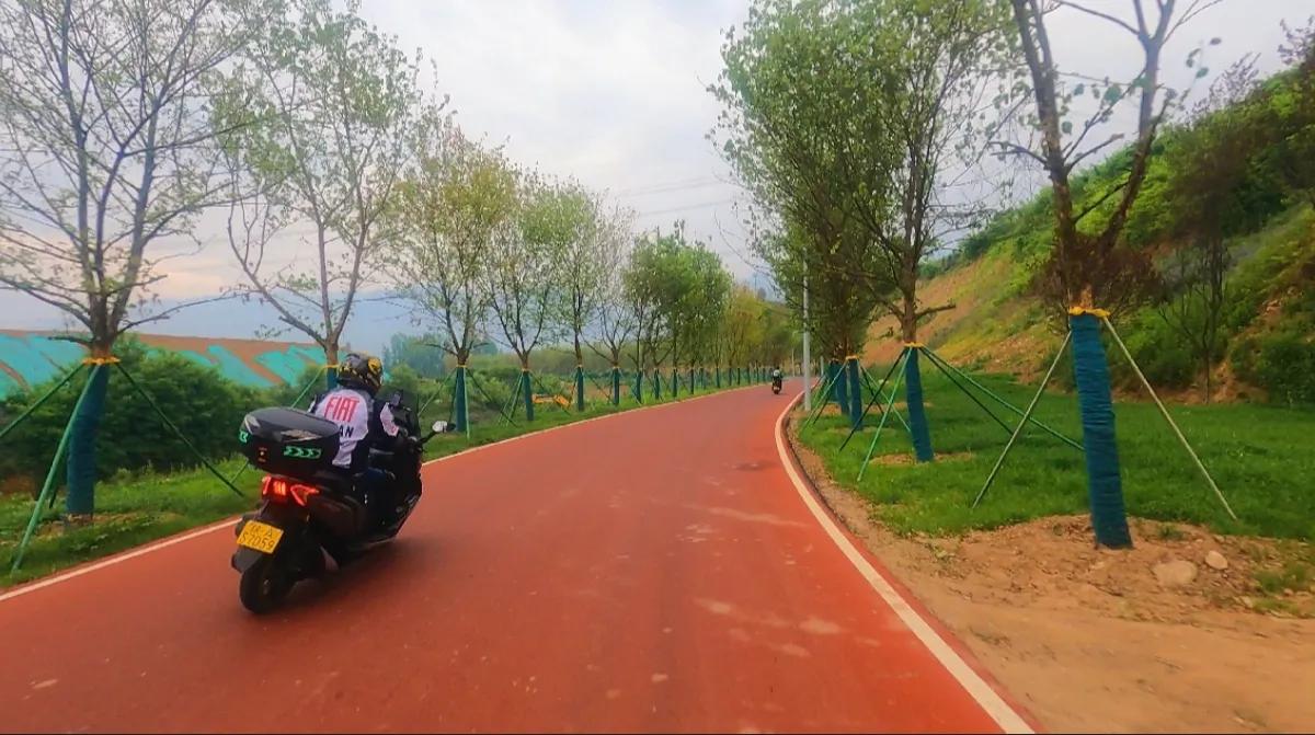 西安三河一山绿道详细图,西安三河一山绿道长安段