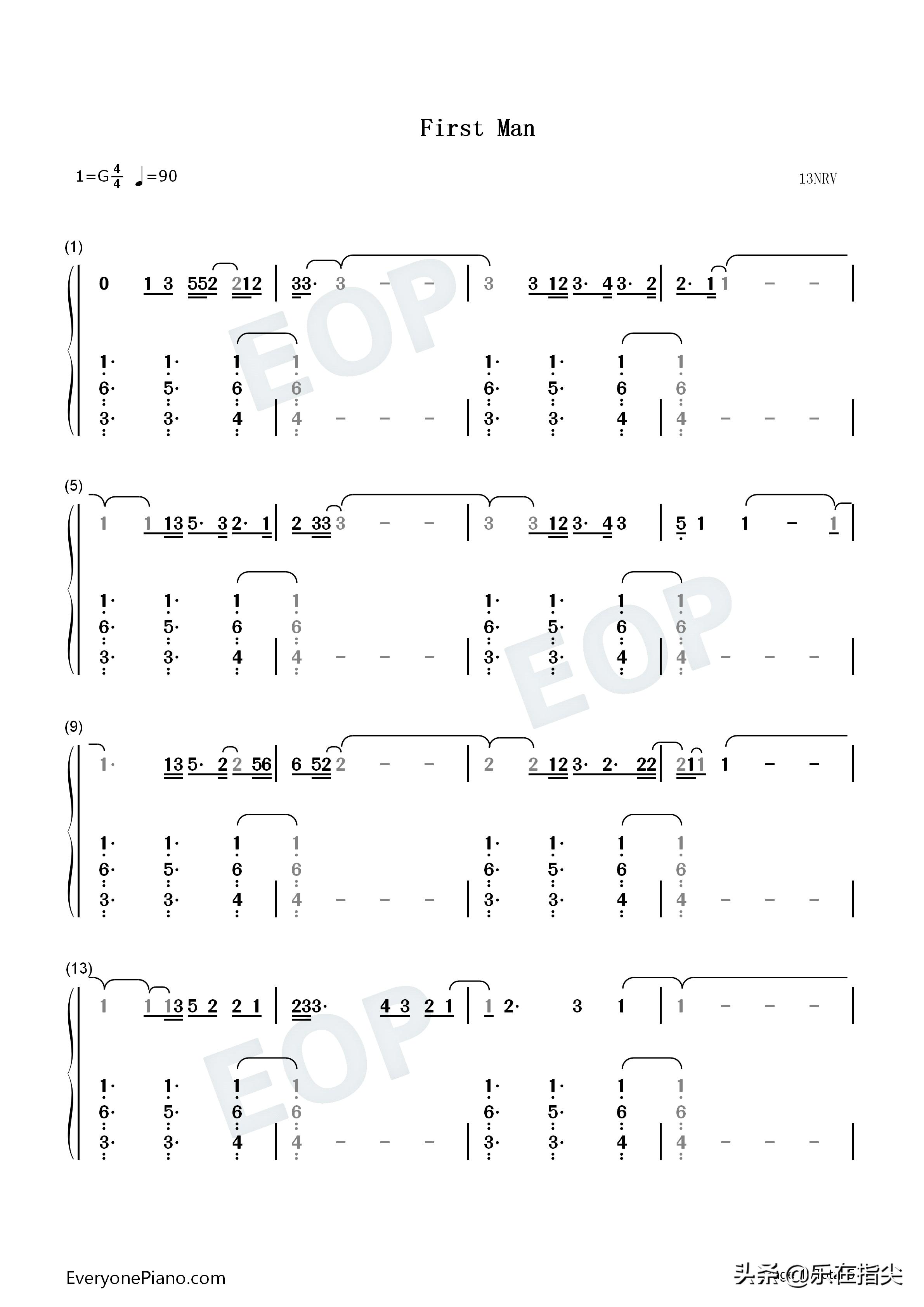 firstman钢琴谱,camilacabello钢琴谱