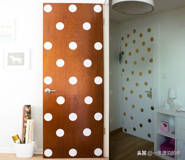 卧室门太丑了怎么改造,怎样使门能焕然一新