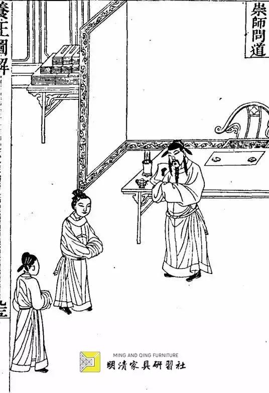 古典家具现代空间书房,古典家具与现代空间书房