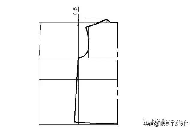 红升服装设计班裁剪中式男装,服装裁剪最基本教程