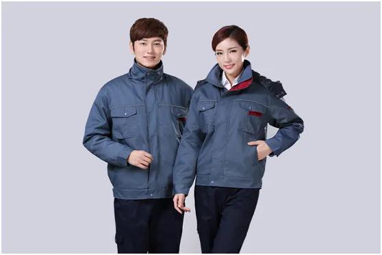 足浴高档秋冬工作服,工厂上班秋冬工作服