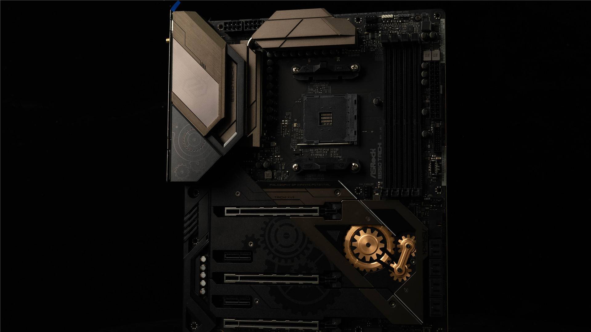 华擎b550hdv测评,华擎b550itx主板详解