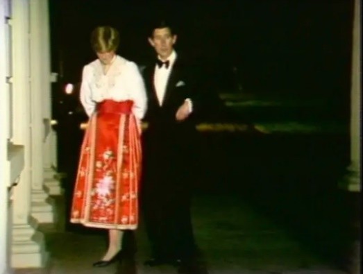 戴安娜走秀完整版,惊鸿一瞥古典婚礼