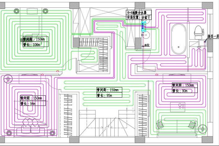 免回填地暖施工步骤,房屋地暖施工步骤