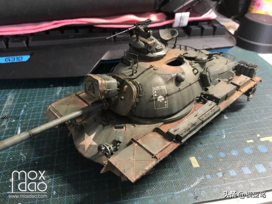 t34-85中型坦克模型,现代1:35主战坦克模型