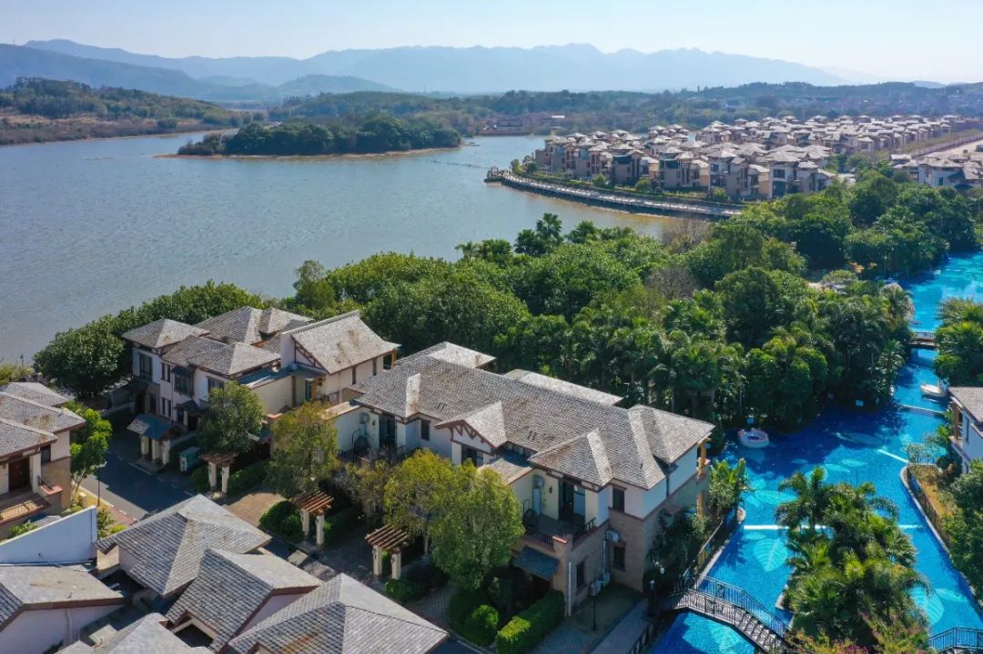 广东威尼斯水上度假村推荐,水上威尼斯一楼带花园