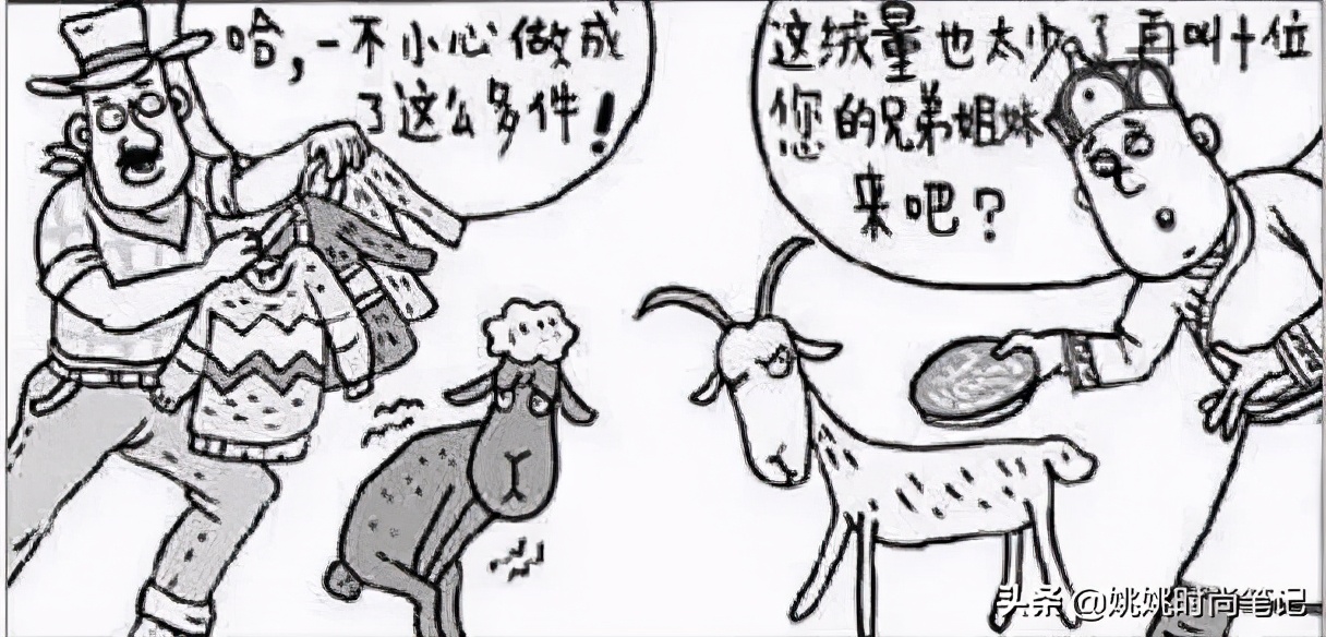 羊毛在羊身上出羊绒,羊毛出在羊身上案例