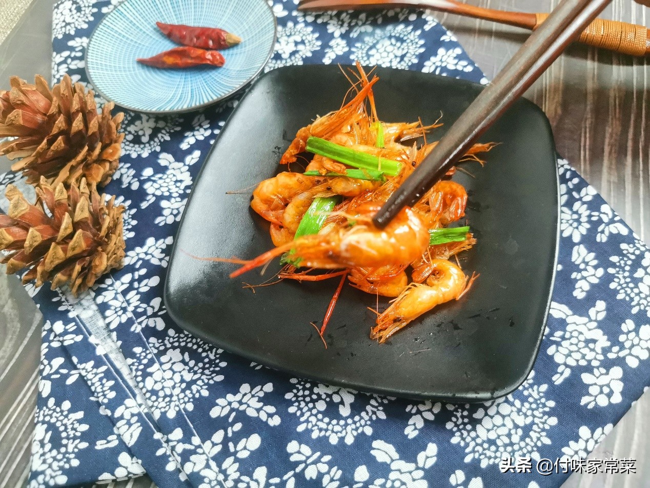 小河虾最好吃的做法加上面粉炸,空气炸锅炸河虾的家常做法大全