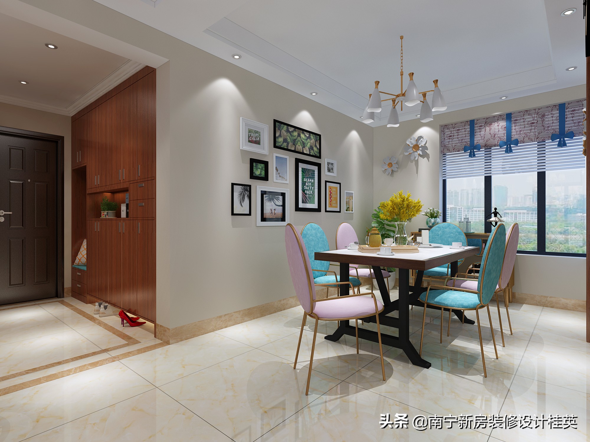 荣和悦澜山户型装修,荣和澜山府127装修效果图