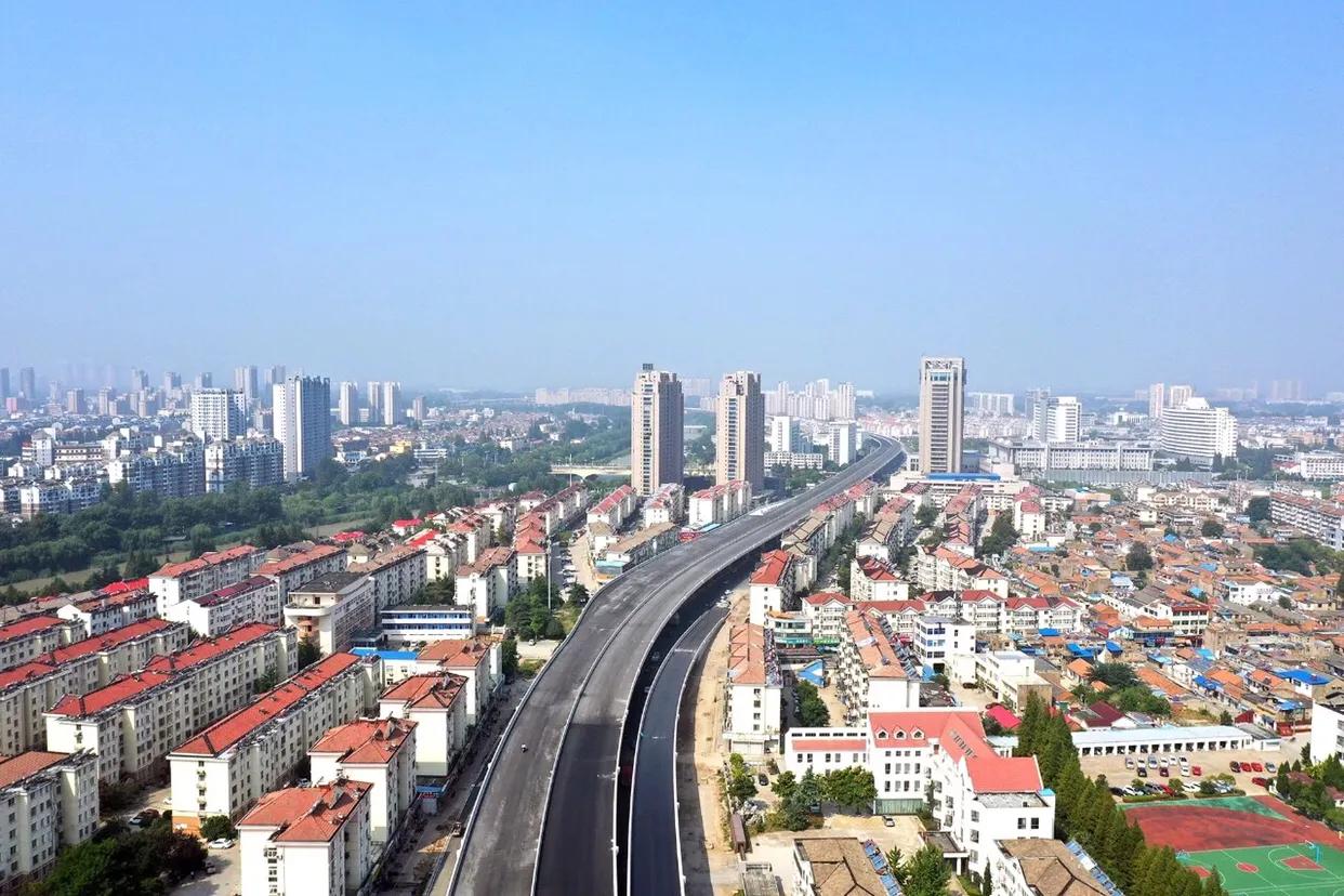 【航拍】直击！淮安快速路淮阴段！