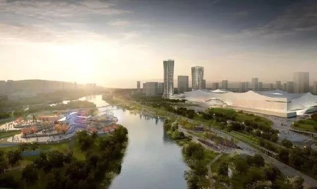 长沙梅溪湖与滨江新城,梅溪湖与滨江新城对比