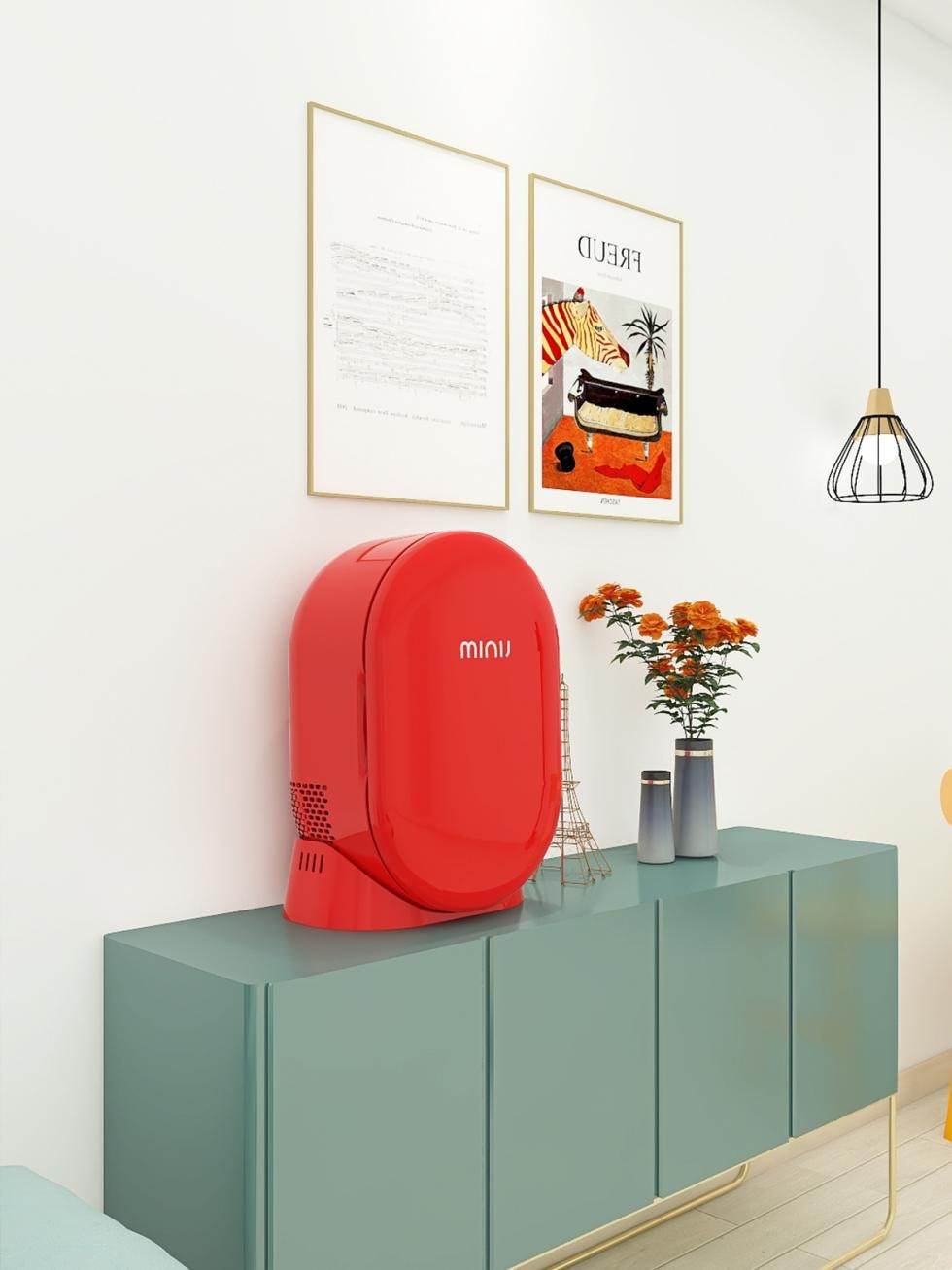 换了个小吉迷你版美妆冰箱，用起来舒服多了