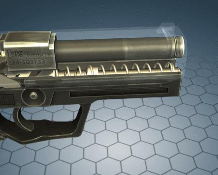 hkusp手枪对比格洛克,蓝鲸usp格洛克手枪