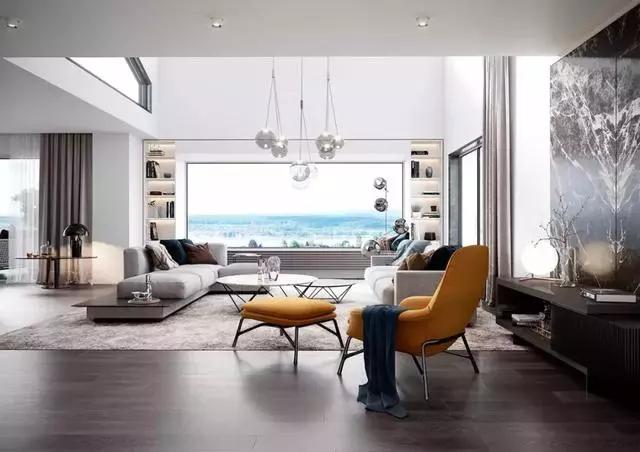 多款挑空客厅设计，每款都显高大上，真的让人羡慕