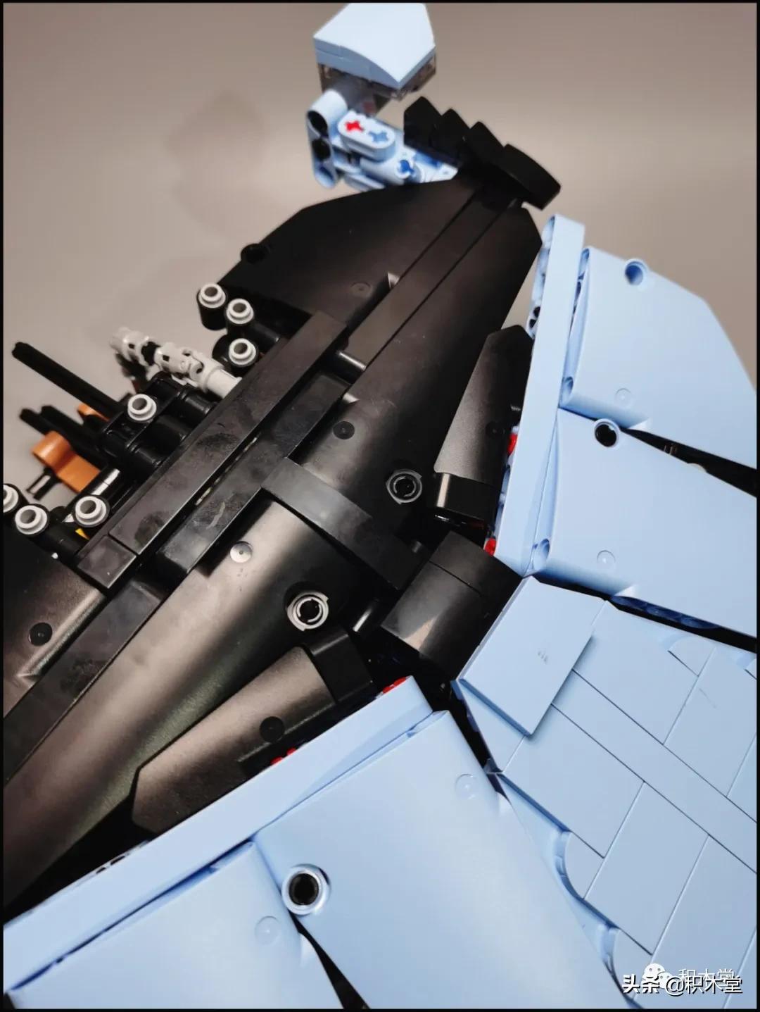 宇星模王13056拼装全过程,宇星模王积木开箱拼装过程