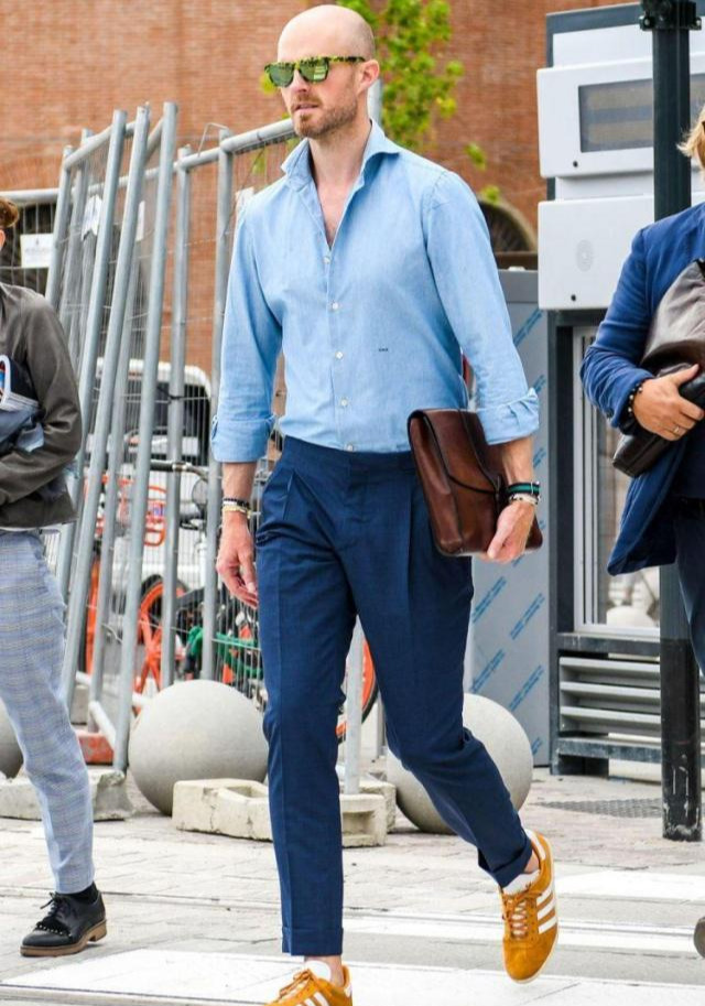 年轻好看的男士衬衫都有什么款,拉弗洛蓝男士衬衫