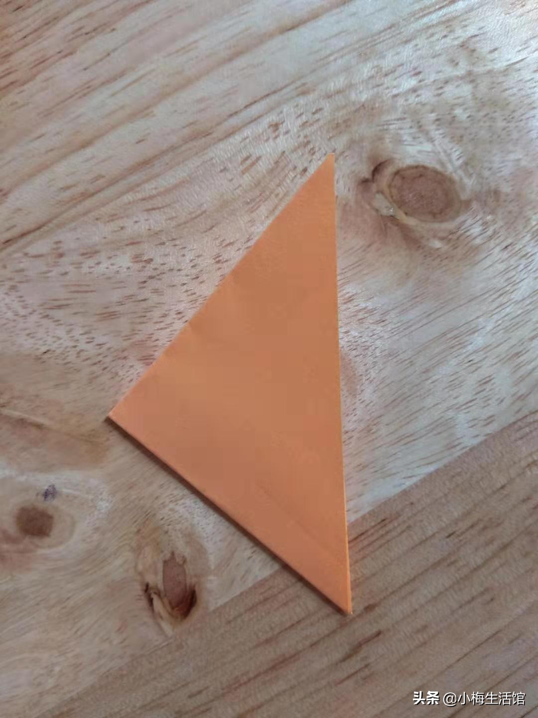 可爱的手工折纸小鱼,折法简单,适合小朋友学的折纸鱼