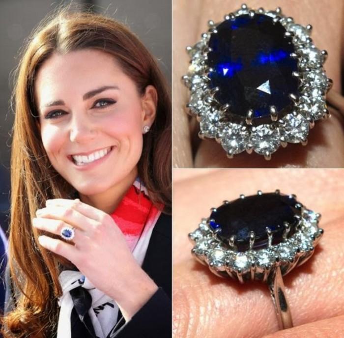 凯特王妃钻石戒指,凯特王妃结婚戒指价格