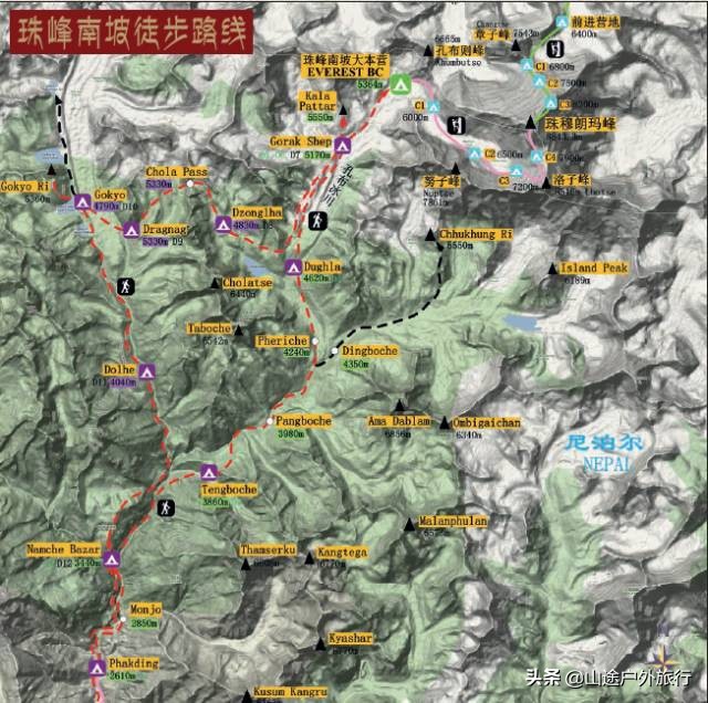 神山十大徒步路线图,川西小环线自驾攻略青绕神山