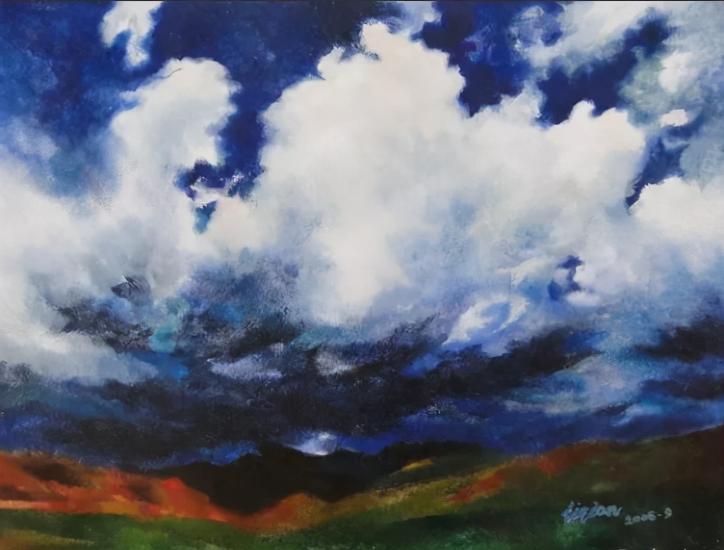 赏云时代，李谦谦教你如何画云彩