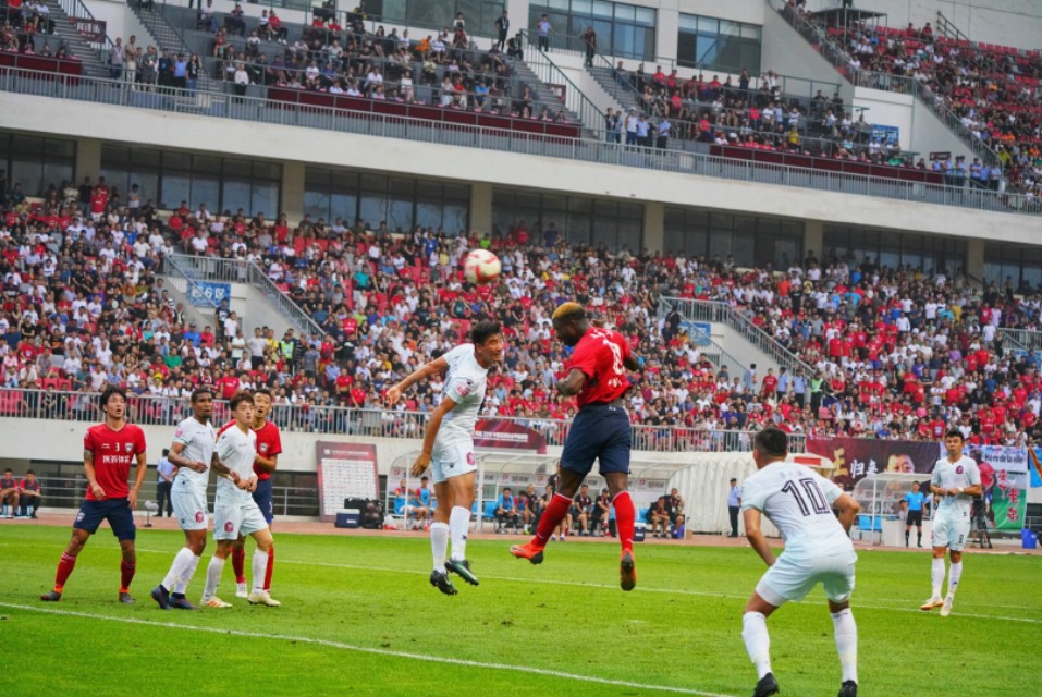 中甲14轮陕西大秦之水1比0力克*疆新**终结对手三连胜