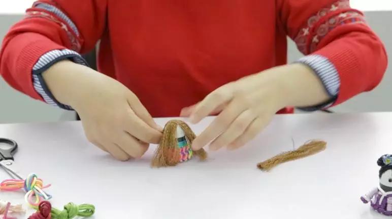 编个羽球挂坠祝福自己吧