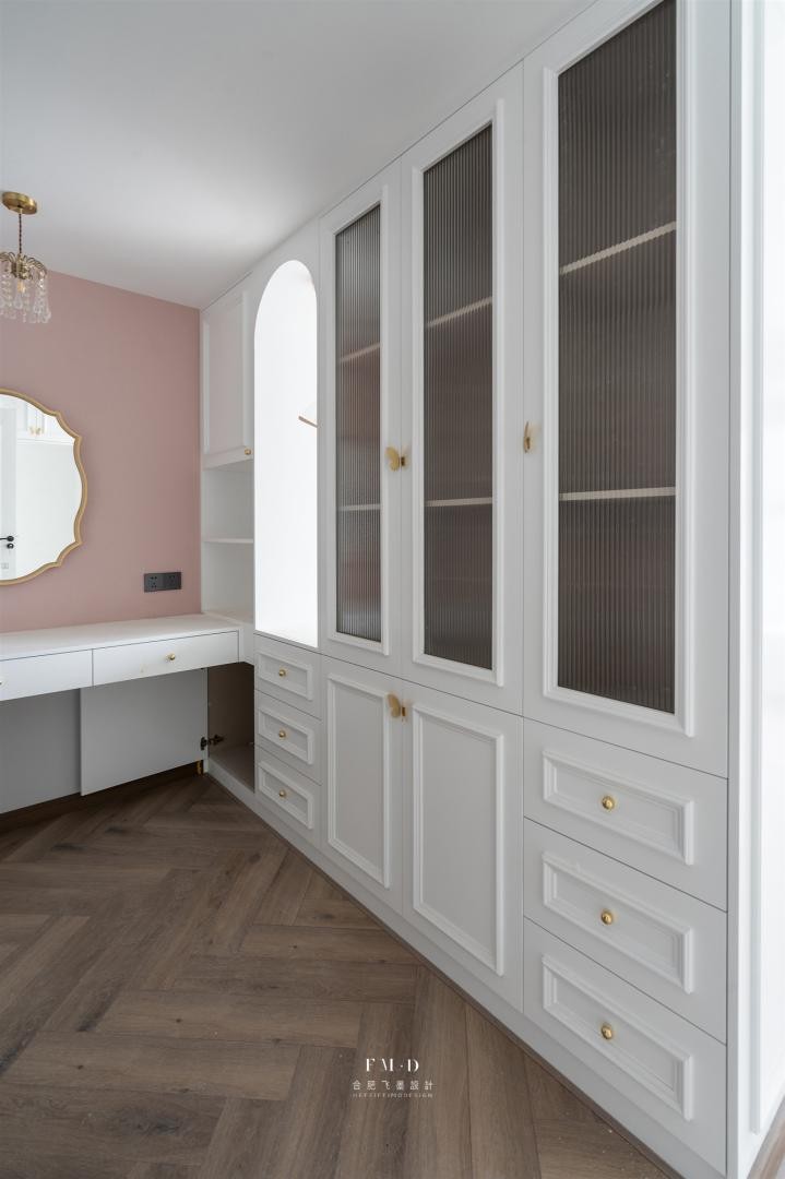 21平米主卧加主卫布局,主卧主卫背靠背衣柜效果图