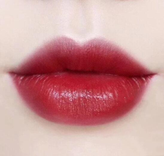 黄皮适合什么颜色的口红迪奥888,黄皮深唇迪奥436口红真实试色