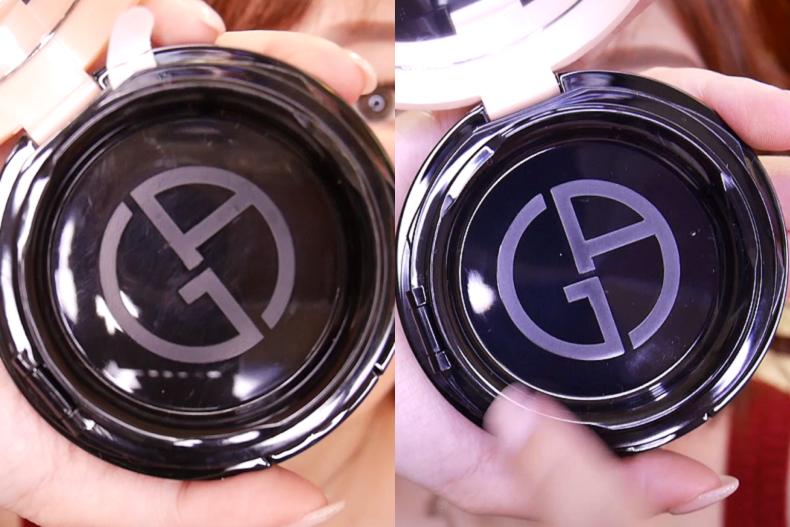 阿玛尼新版红气垫真假辨别,阿玛尼粉色气垫真假鉴别