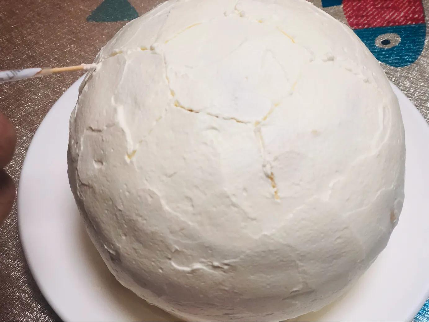 足球生日蛋糕做法,足球生日蛋糕预定