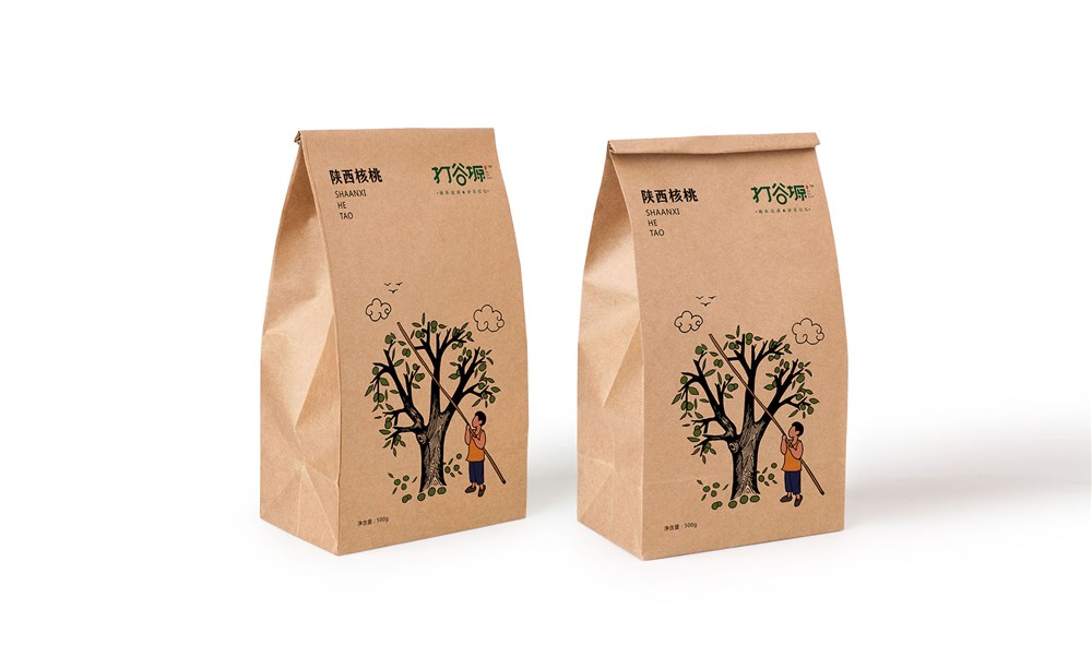 干果包装礼盒设计,智能干果包装设计