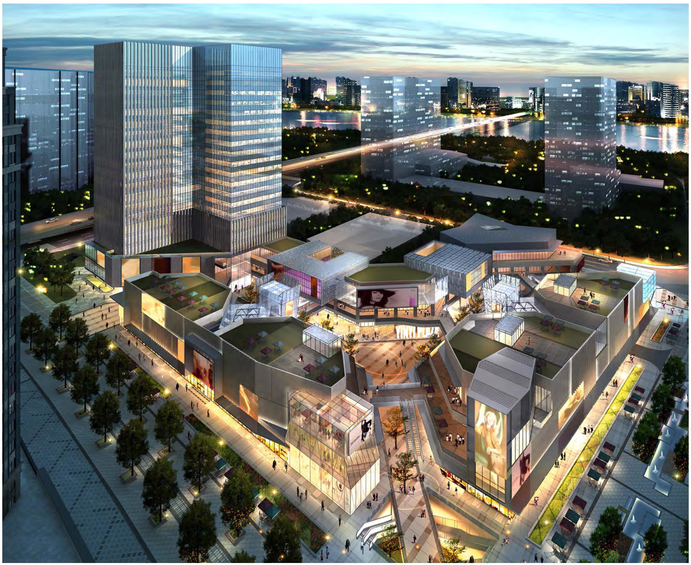 大宸设计：商住综合体设计·灵山龙胤城·昊成新天地