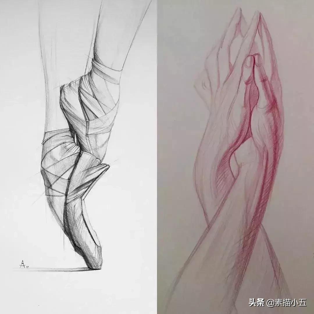 他画的素描无与伦比,他画的画栩栩如生让人拍案叫绝
