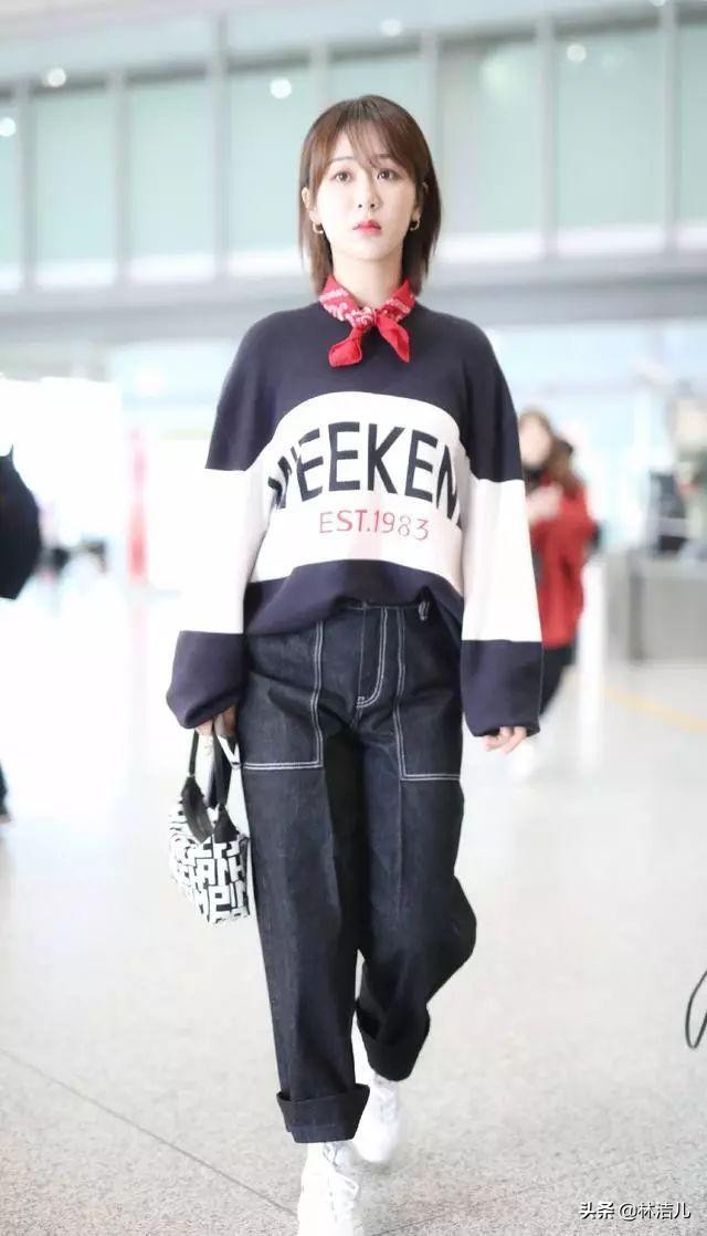 一年四季都是阔腿裤,四季都可穿的显瘦白色阔腿裤