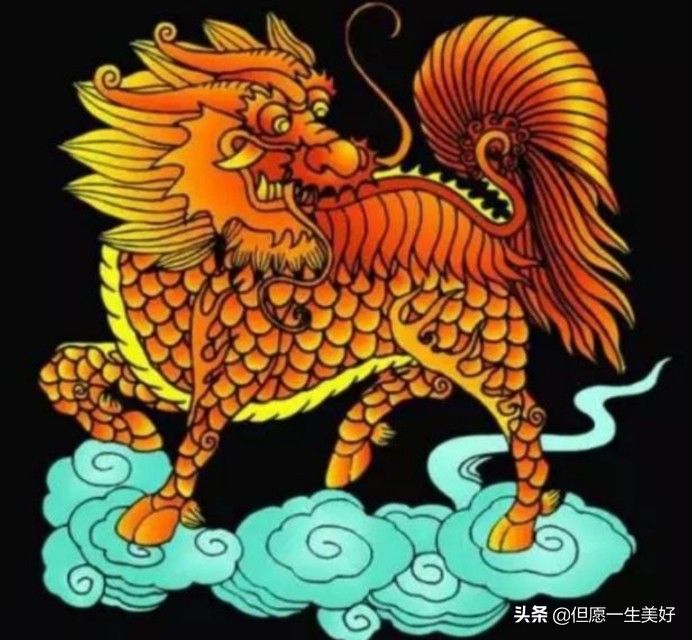 麒麟献瑞吉祥图片,麒麟献瑞吉祥如意