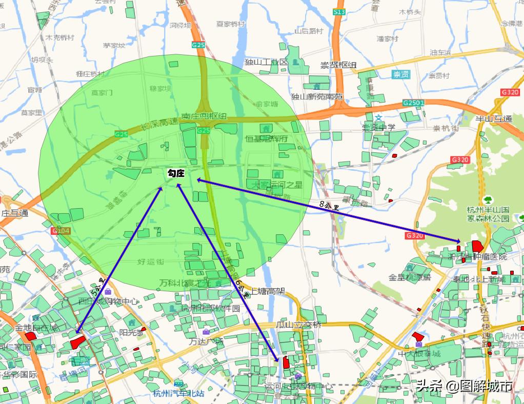 图解城市--杭州勾庄篇(被卖菜吆喝声遮住主角光环的区域)