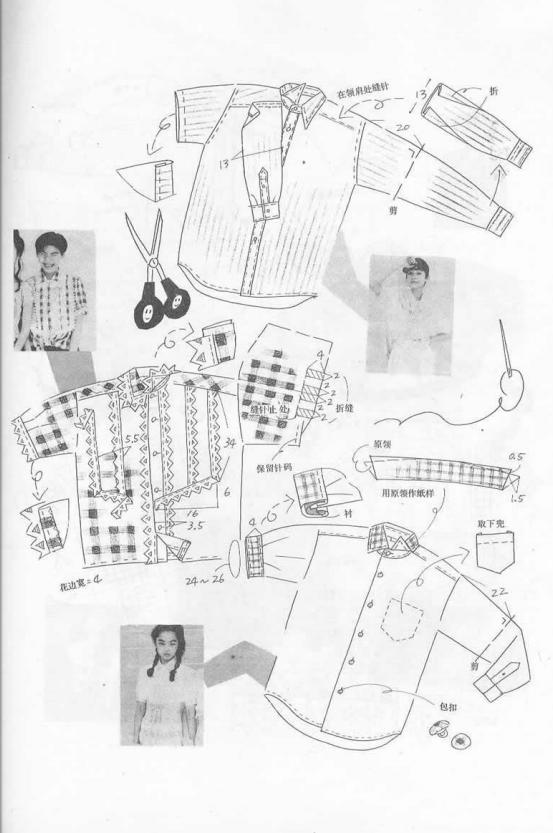 做衣服怎么看布料横着还竖着裁剪,衣服裁剪零基础入门视频教程