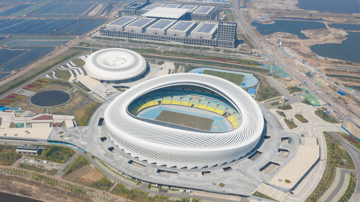 青岛的“鸟巢”，这座山东省最大的体育场漂亮吗？
