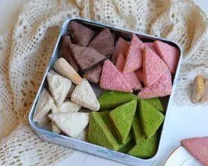 适合囤着过年的三角酥,日式雪绒三角酥的做法