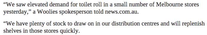 ColesWoolies重启限购令！澳人又双开始恐慌性购买，货架被搬空