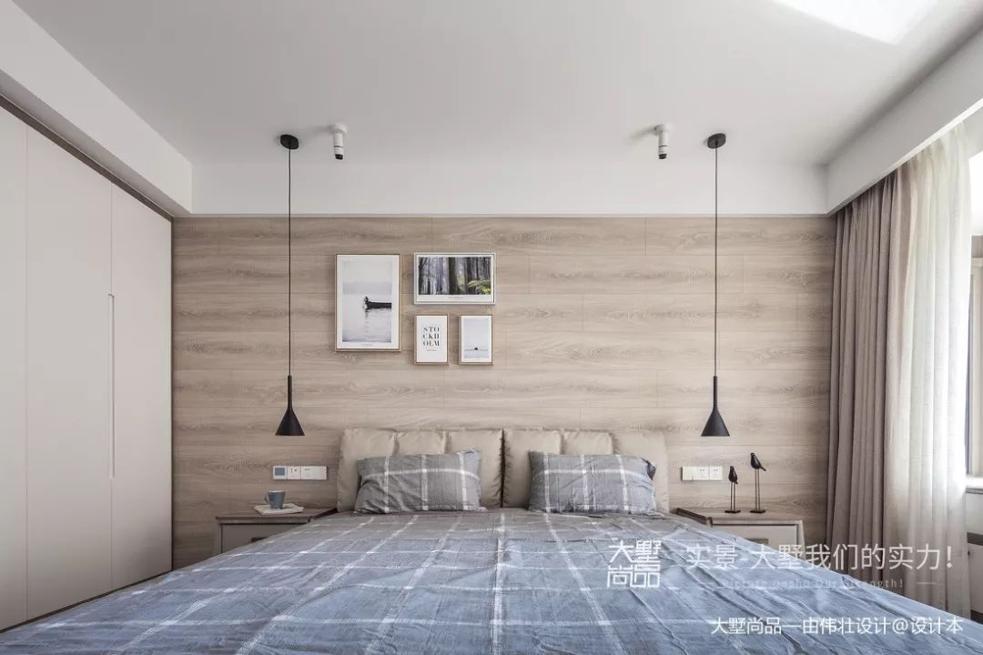齐齐哈尔卧室装修布局,自己安装木板墙