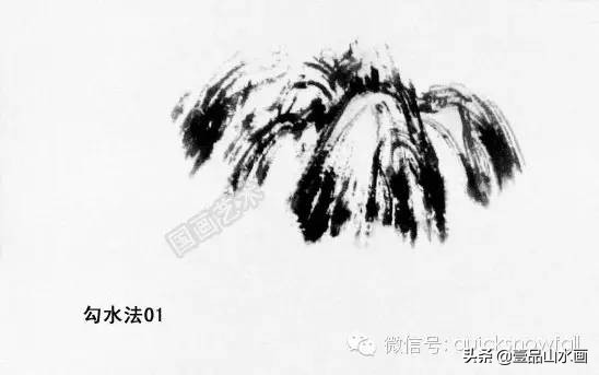 曾刚山水画视频水的画法,山水画教程水粉画
