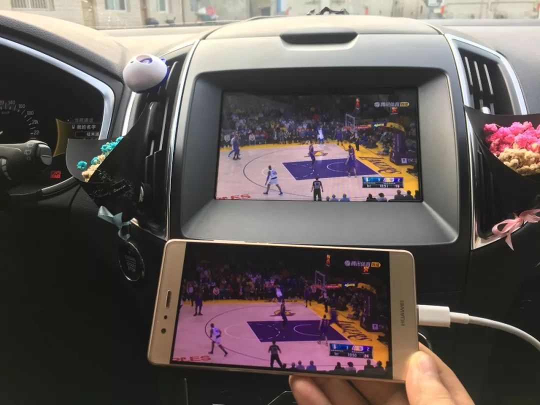 锐界sync3投影视频,锐界sync3中控支持百度carlife