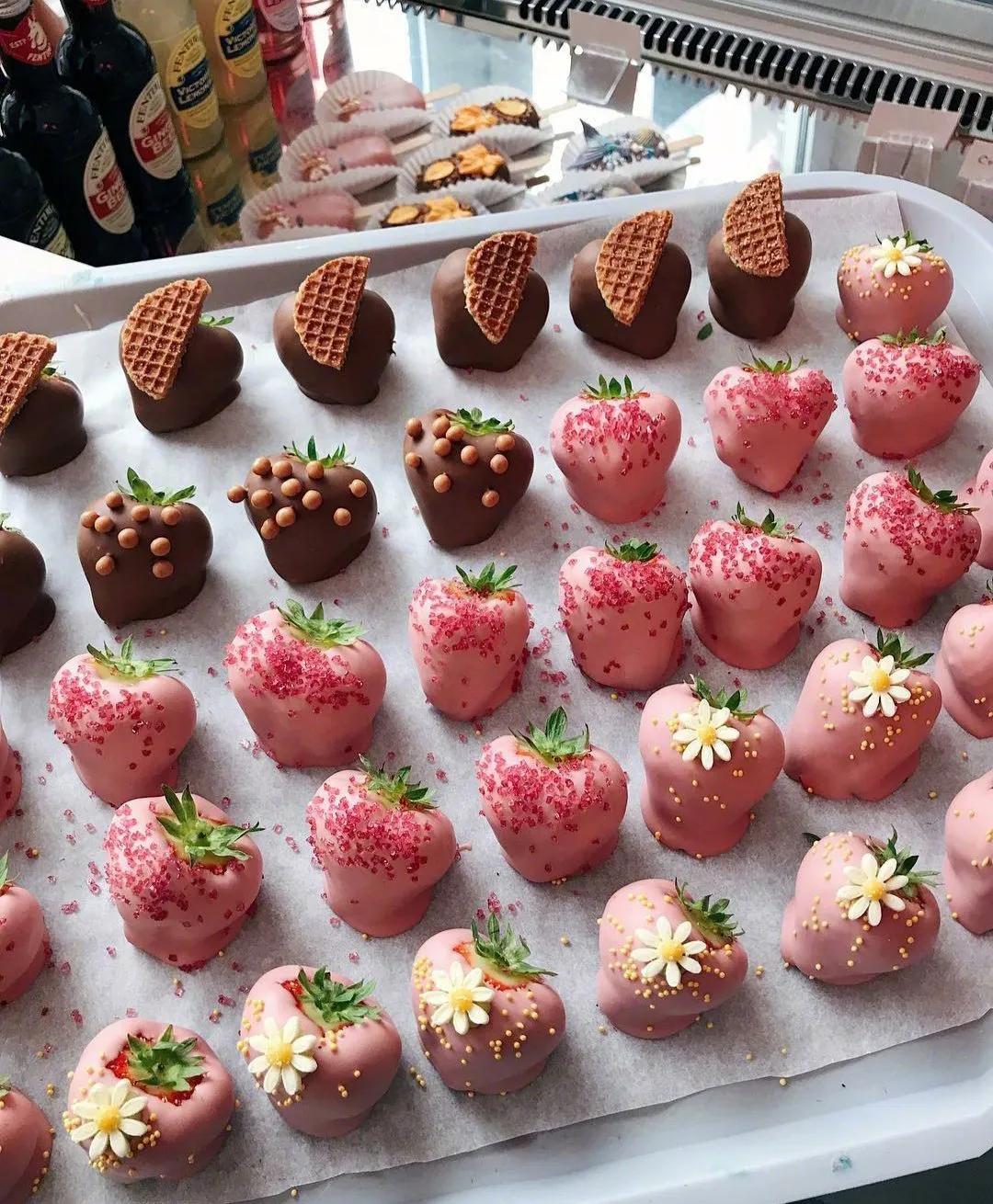 比利时草莓巧克力！盘它