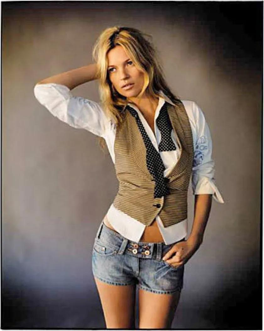 Jennie的马甲原来是学Kate Moss啊