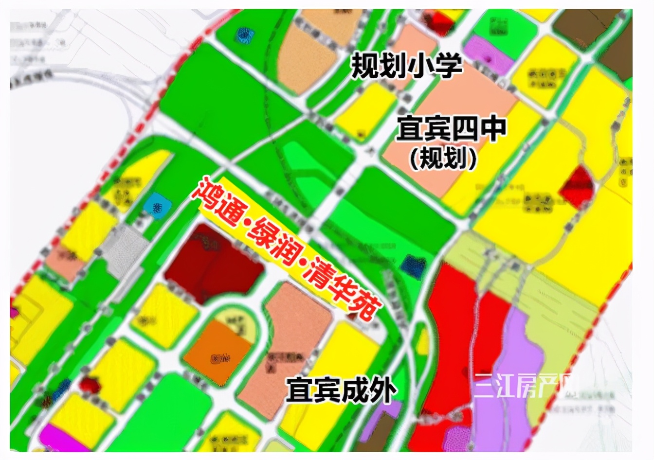 宜宾市一医院西区院区建设项目,宜宾新修一医院附近规划