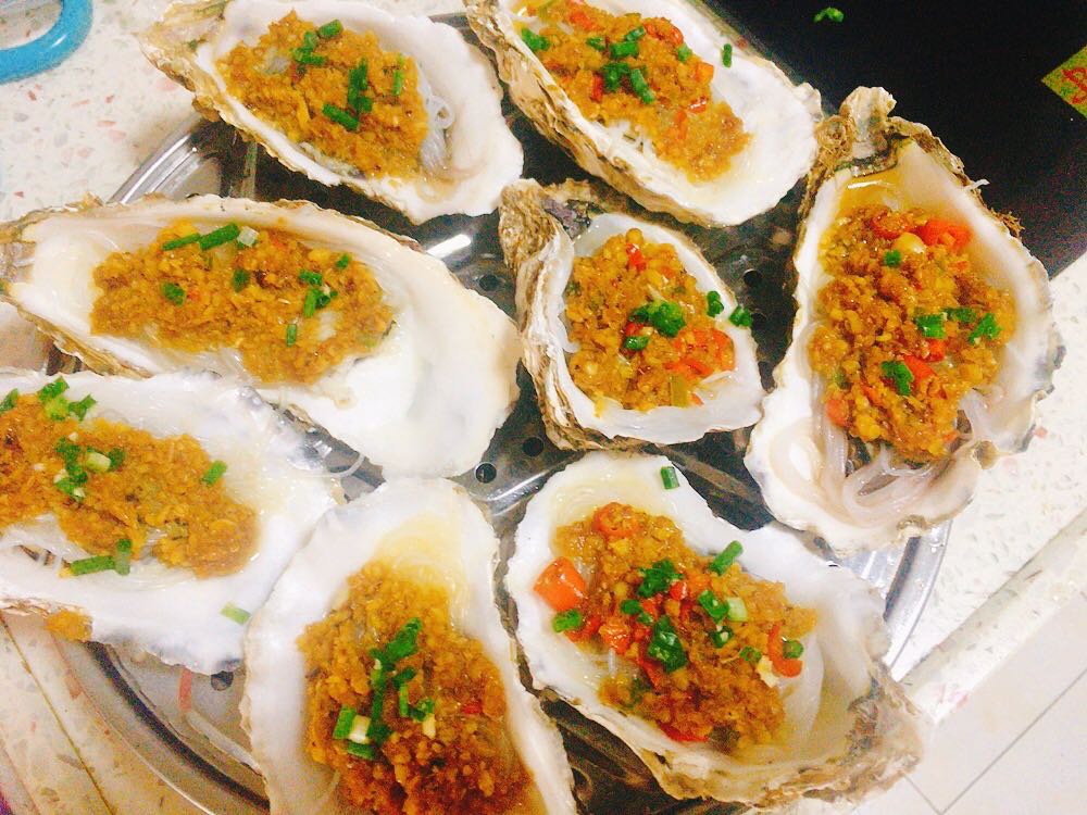 烧烤店生蚝烤法全过程,烤生蚝和烧烤哪个好吃