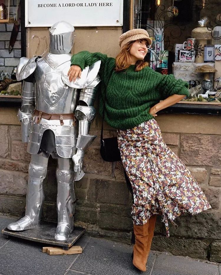 穿衣榜样|秋冬季的美丽同款与灵感