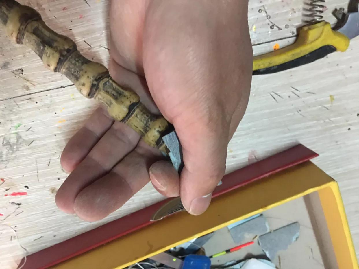 手竿换把怎么换,罗汉竹手竿